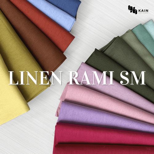 Jual Bahan Kain Linen Rami SM per 0,5 meter - Lemon - Kota Bandung ...