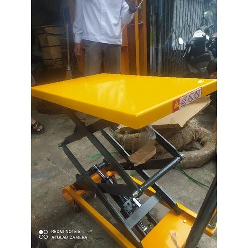 Jual lift table hidrolik tinggi 110cm Hydraulic table trolley 150 ...