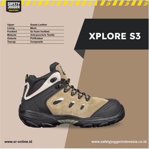 Jual sepatu safety jogger xplore s3 original 42 Jakarta Pusat alat safety ltc Tokopedia