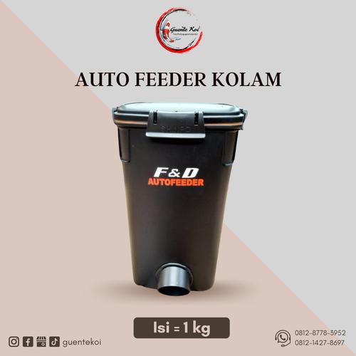 Jual Auto Feeder F D Autofeeder Kolam Mini Auto Feeder 1kg Timer Jual auto feeder f d autofeeder kolam mini auto feeder 1kg timer