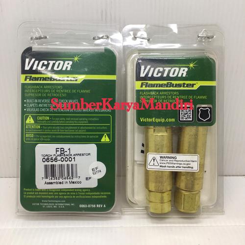 Victor FlameBuster™ Flashback Arrestors, FB-1; HD, Oxy/Fuel, B 9/16 In - Foto 5