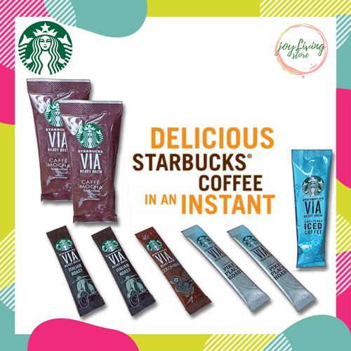 Promo Starbucks Sachet Kopi Bubuk Instant langsung sedu &Starbucks HOT