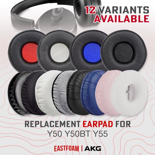 Earpad Earcup AKG Y50 Y50BT Y55 Busa Bantalan Foam Pad Ear Cushion Cover  White di Eastfoam Tokopedia