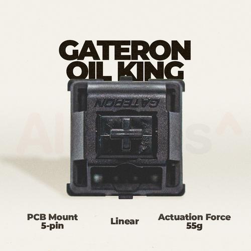 Promo GATERON Oil King Linear Switch 55g PCB Mount Jakarta Utara