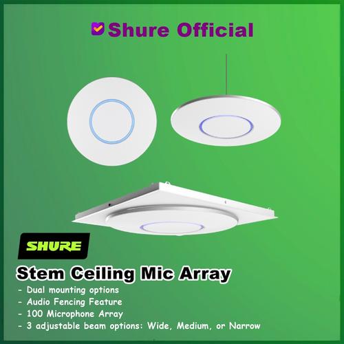 Promo Shure Stem Ceiling Microphone Mic Array for Conference Room Cicil