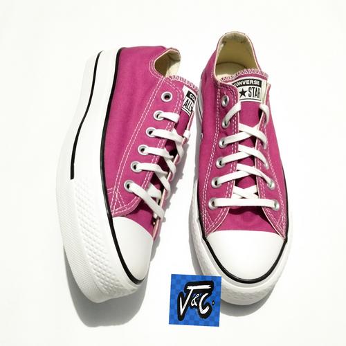 Jual Converse Chuck Taylor All Star Lift Platform Maroon Midnight