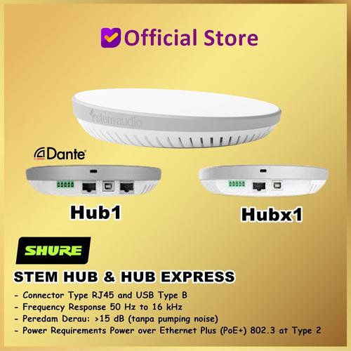 Promo Shure Stem Hub / Hub Express Audio Multi Device Communication