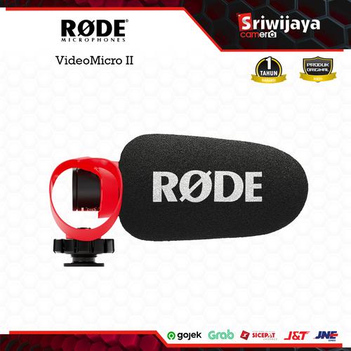 Gambar Microphone RODE VideoMicro II dari Sriwijaya Camera Denpasar Kota Denpasar Tokopedia