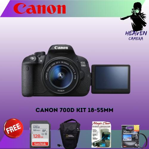 Jual KAMERA CANON EOS 700D KIT 1855MM IS STM BODY ONLY Jakarta