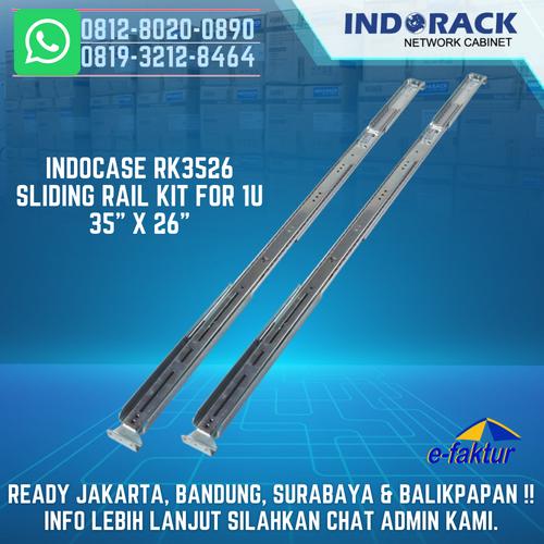 Jual RAIL KIT INDOCASE RK3526 FOR RACKMOUNT CASE 1U - RAILKIT CASING ...