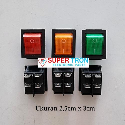 Jual Saklar Switch On Off 4pin Lampu Besar - Orange - Kota Medan ...
