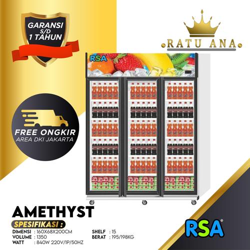 Jual RSA 3 PINTU SHOWCASE COOLER AMETHYST - Jakarta Barat - RATU.ANA ...