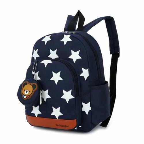 Jual Backpack Bear and star Tas Ransel Sekolah Anak Tas Anak TK