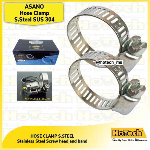 Jual ASANO Hose Clamp 3/4