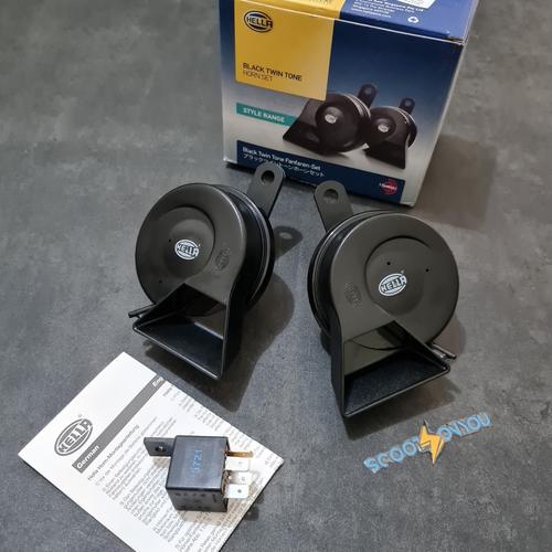 Jual KLAKSON HELLA BLACK + RELAY VESPA SPRINT PRIMA S LX GTS