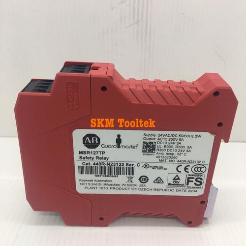 Jual Allen Bradley Safety Relay MSR127TP 24VAC/DC - Jakarta Barat - Skm ...