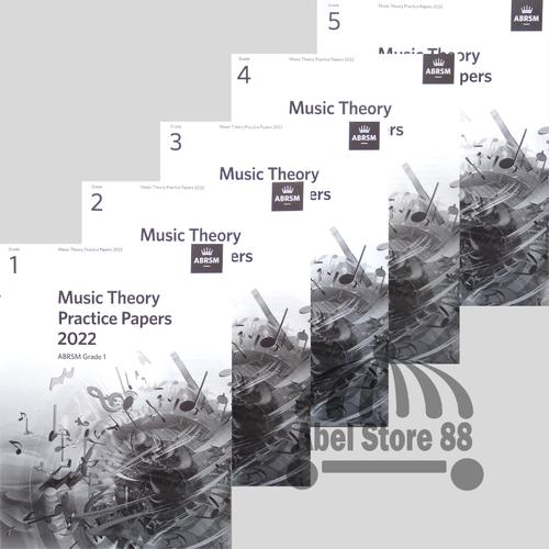 Jual Music Theory Practice Paper 2022 Grade 1/2/3/4/5 ABRSM Ujian Teori ...