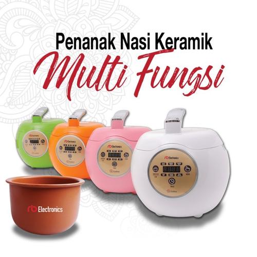 Jual RB Cooker Rice Cooker Full Keramik Healthy Rice Cooker Ceramic