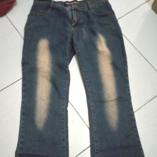 Jual Celana Panjang Jeans Wanita, fit to XL, preloved mulus - Kota