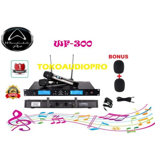 Jual Wharfedale Pro WF300 Dual Wireless Microphone System Jakarta