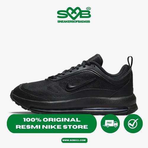 Sepatu Sneakers Nike AIR Max AP All Triple Black Volt CU4826-001 45 di  Sneakers Of Badass Tokopedia
