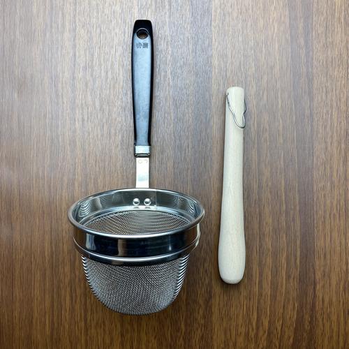 Jual Saringan Miso Strainer Set Dengan Pestle Tongkat Made in Japan