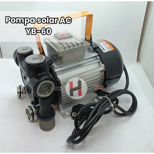 Jual pompa solar arus ac 220V 2060 Lpm / electric oil pump Yb60 Jakarta Utara TOKO HOKKI1