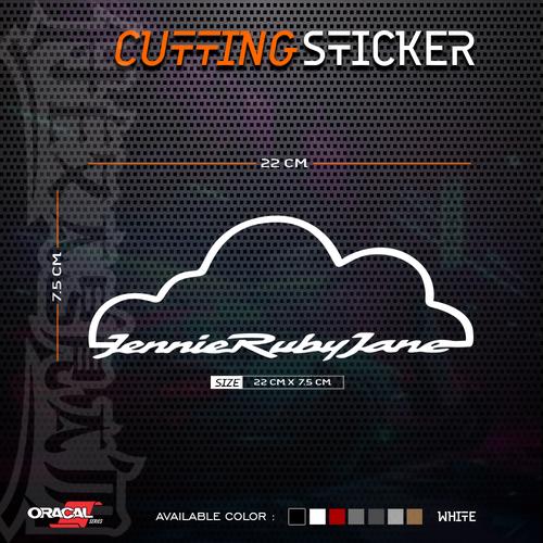 Jual Cutting Sticker Jennie Ruby Jane | Stiker Cutting Jennie Ruby Jane ...