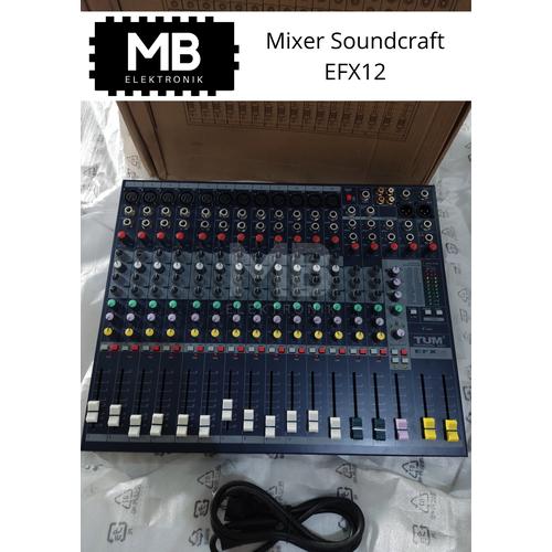 Soundcraft EFX-12 アナログミキサー 美品 Soundcraft EFX 12-Channel Mixer | Music & Arts