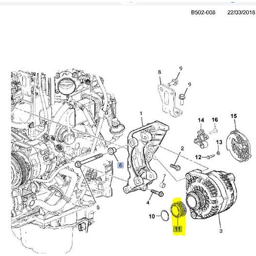 Promo PULLEY ALTERNATOR CHEVROLET TRAILBLAZER Cicil 0 3x Jakarta