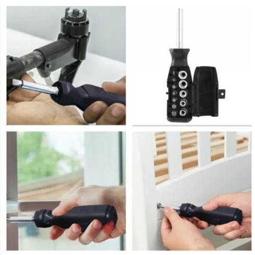 Gambar OBENG 13 in 1 SCREWEDRIVER 13in1 MULTI TOOLS dari DO OFFICIAL STORE Kota Bekasi Tokopedia