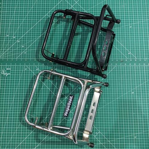 Jual Backrack Madrid Vespa Super Sprint PX Exclusive Excel Hitam