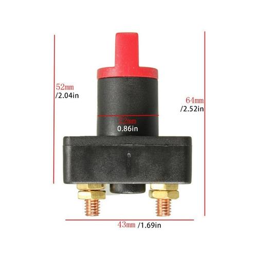 Jual pemutus arus aki mobil / truck / motor Switch on off (12V - 36V ...