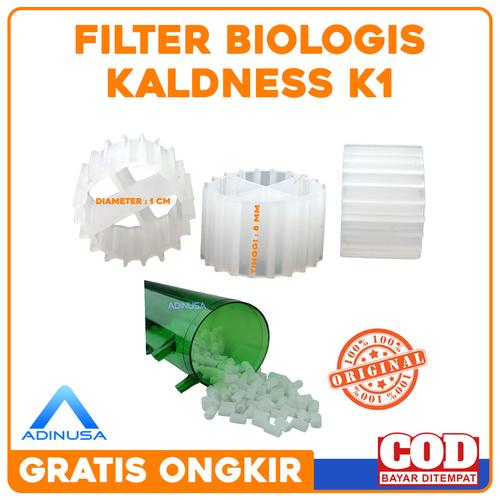 Jual KALDNESS K1 KALDNES PUTIH 1 LITER PESU MEDIA FILTER MOVINGBED ...