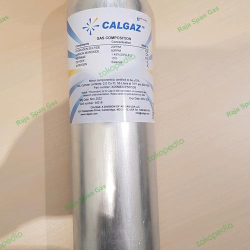 Jual SPAN GAS KALIBRASI ( MIX GAS ) CALGAZ 58 L MSA SPEC Kota