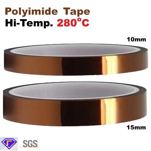 Jual Kapton Tape Isolasi/Insulator/Isolator/Selotip/Lakban Tahan/Anti