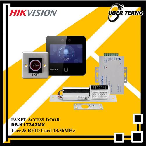 Jual Paket Access Door Hikvision DSK1T343MX Access Control Pintu Kaca