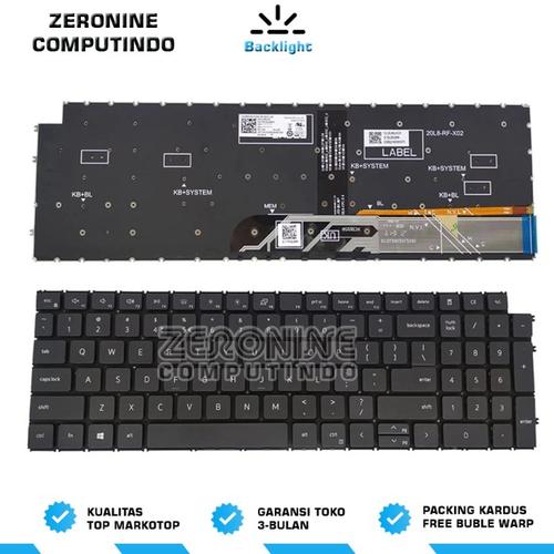 Jual Keyboard Dell Inspiron 15 3511 3515 5510 5515 7510 Plus 7610