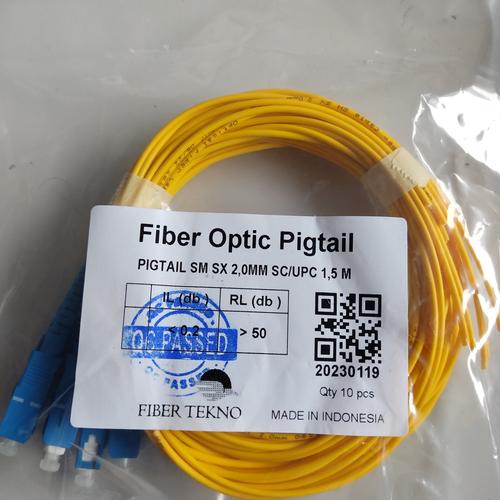 Jual pigtail sc upc 2mm - Kota Bekasi - alfrianfiberoptik | Tokopedia