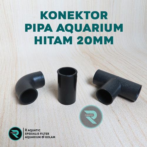 Jual sambungan pipa aqurium 20mm pipa hitam - I - Kab. Karawang - R ...