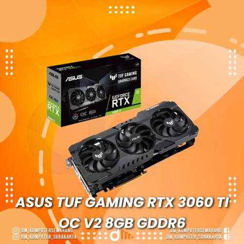 Jual ASUS TUF GAMING RTX 3060 Ti OC V2 8GB GDDR6 VGA CARD NVIDIA