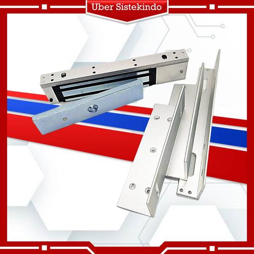 Jual Lock 600 Lbs + LZ Bracket / EM Lock Access Control
