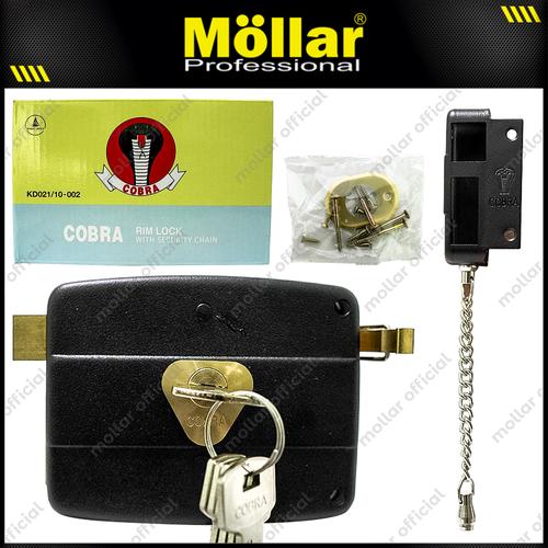 Promo COBRA 6683 Black Kunci Pintu Gerbang Besi Otomatis Computer Key