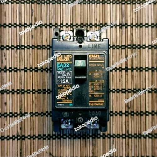 Jual MCCB Breaker Fuji EA32 2 Phase 15 Ampere Original Japan - Jakarta ...