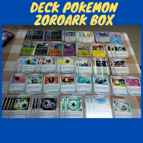 Jual DECK ZOROARK BOX II POKEMON INDONESIA Kota Medan Aragi Station