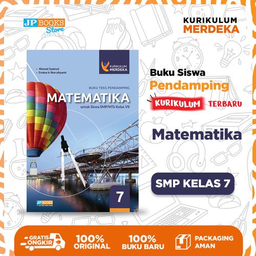 Jual JP Books – Buku Siswa Pendamping Matematika SMP Kelas 7 - Kur ...