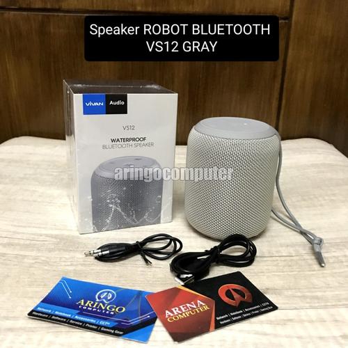 Gambar Speaker ROBOT BLUETOOTH VS12 GRAY dari ArinGoComputer undefined Tokopedia