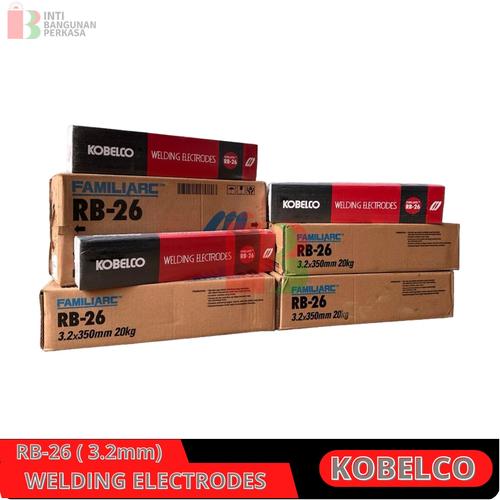 Jual Kobelco Welding Rod (Kawat Las) RB26 3.2mm (Batam Only) Kota
