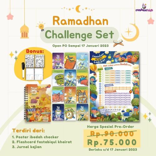 Jual Buku Ramadhan Challenge Set / Buku Aktivitas Ramadhan Anak ORI ...