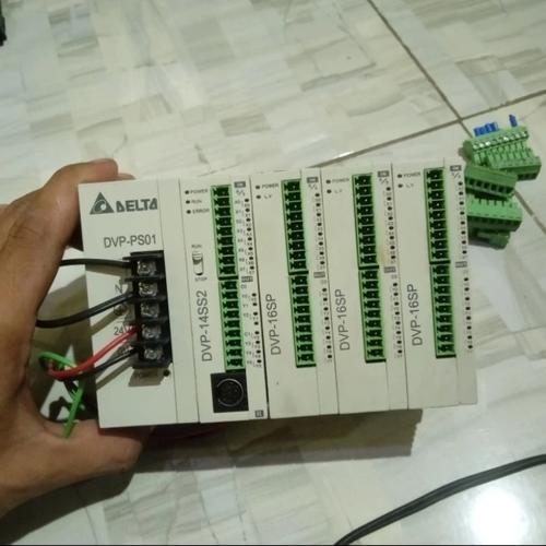 Jual PLC DELTA SETT DVP-PS01+DVP-14SS2+DVP-16SP+DVP-16SP+DVP-16SP - Kab ...